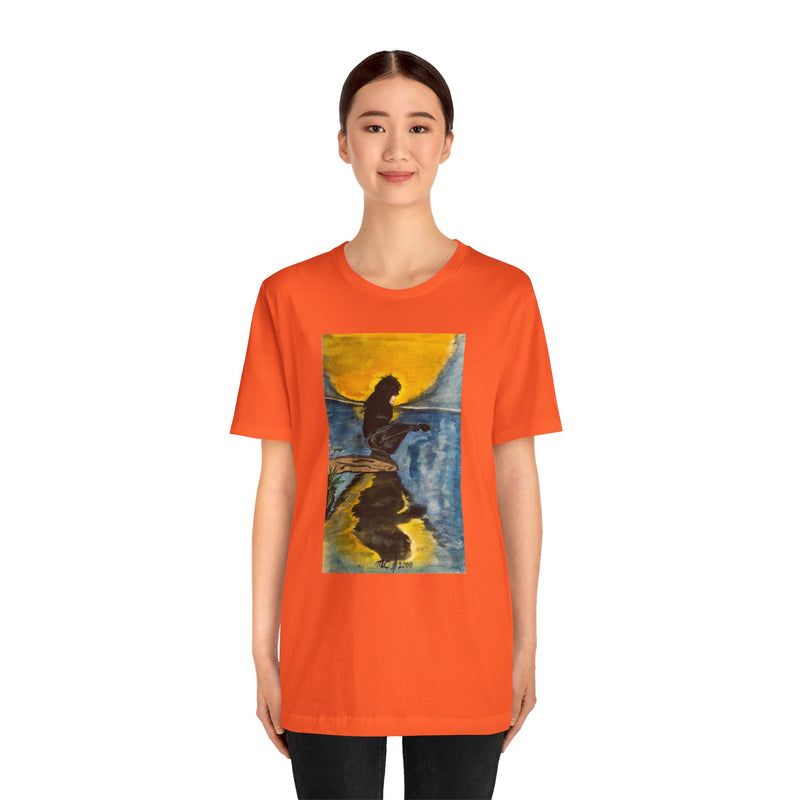 "Thinking Woman" by Elder Ma-Nee Chacaby - All-Genders T-shirt