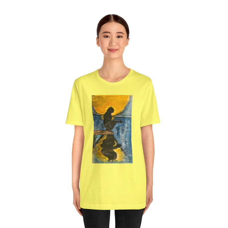 "Thinking Woman" by Elder Ma-Nee Chacaby - All-Genders T-shirt