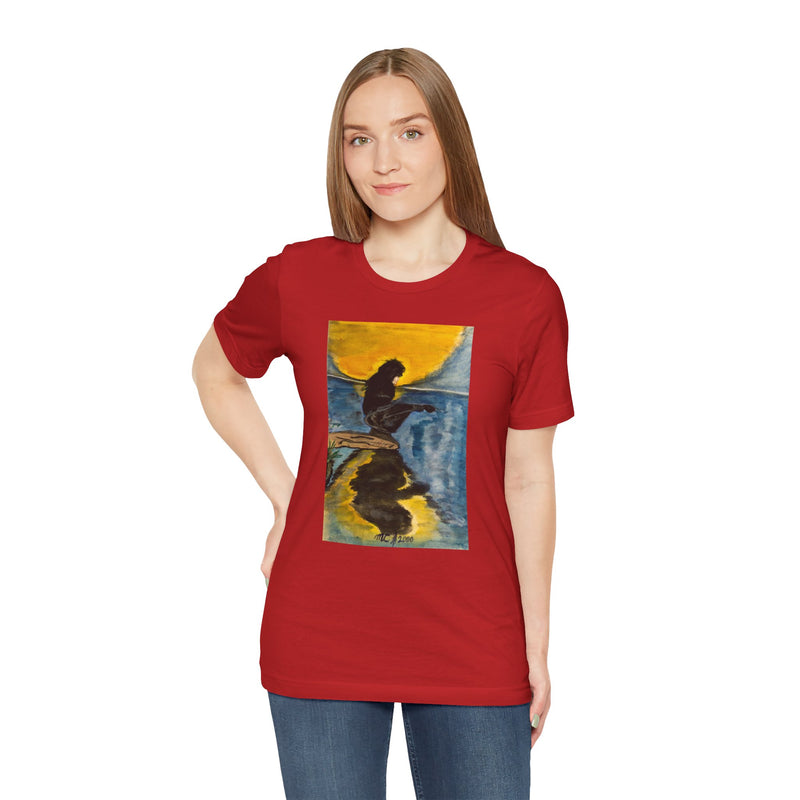 "Thinking Woman" by Elder Ma-Nee Chacaby - All-Genders T-shirt