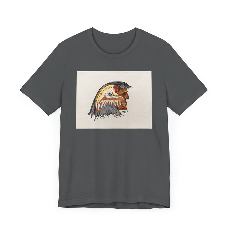 "Windigo Spirit in My Mind" by Elder Ma-Nee Chacaby - All-Genders T-shirt