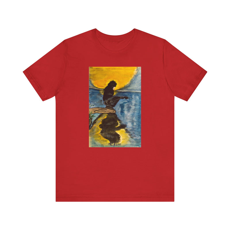 "Thinking Woman" by Elder Ma-Nee Chacaby - All-Genders T-shirt