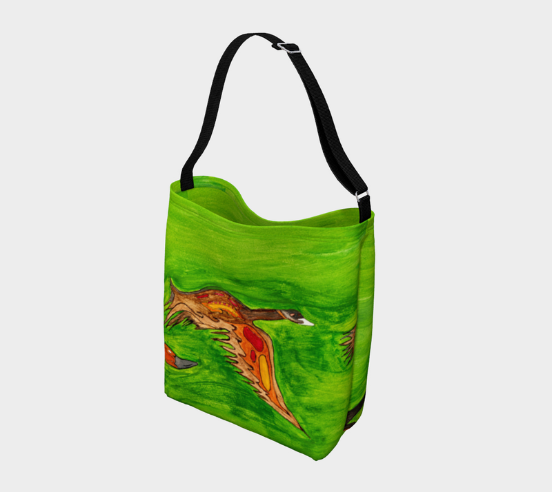 "The Flying Journey" by Elder Ma-Nee Chacaby - Stretchy Tote Bag