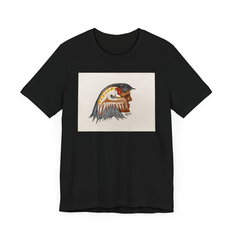 "Windigo Spirit in My Mind" by Elder Ma-Nee Chacaby - All-Genders T-shirt