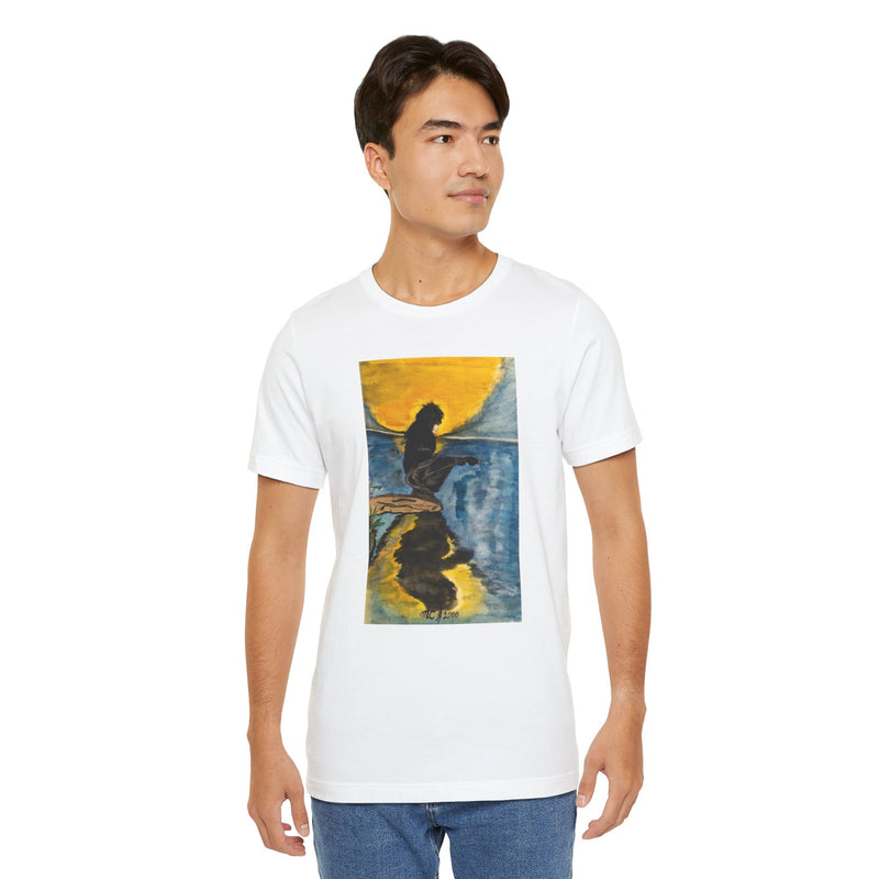 "Thinking Woman" by Elder Ma-Nee Chacaby - All-Genders T-shirt