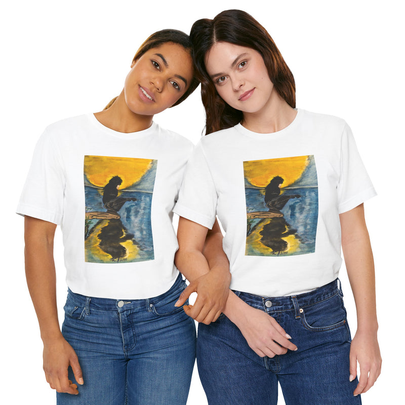 "Thinking Woman" by Elder Ma-Nee Chacaby - All-Genders T-shirt