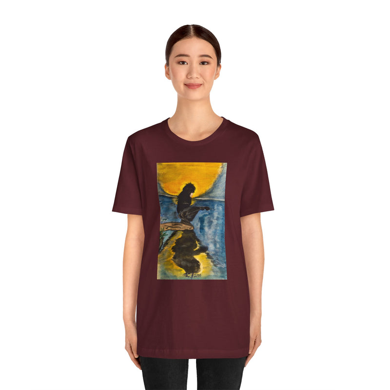 "Thinking Woman" by Elder Ma-Nee Chacaby - All-Genders T-shirt