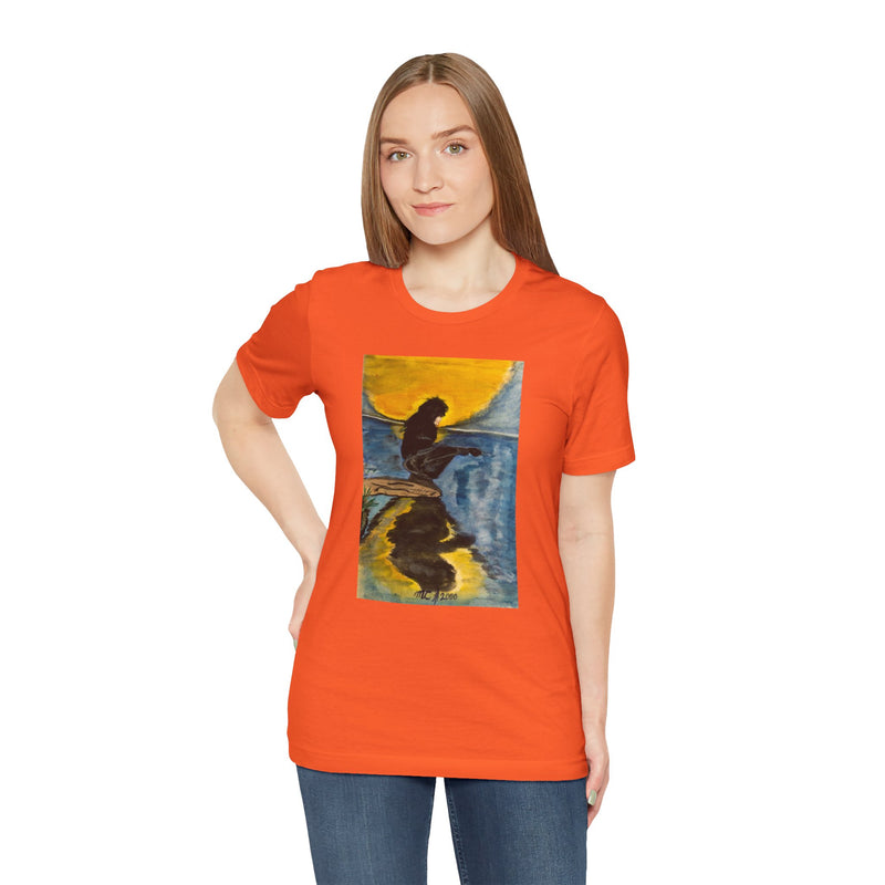 "Thinking Woman" by Elder Ma-Nee Chacaby - All-Genders T-shirt