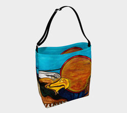 "Spirit of the Storm Eagle" by Elder Ma-Nee Chacaby - Stretchy Tote Bag