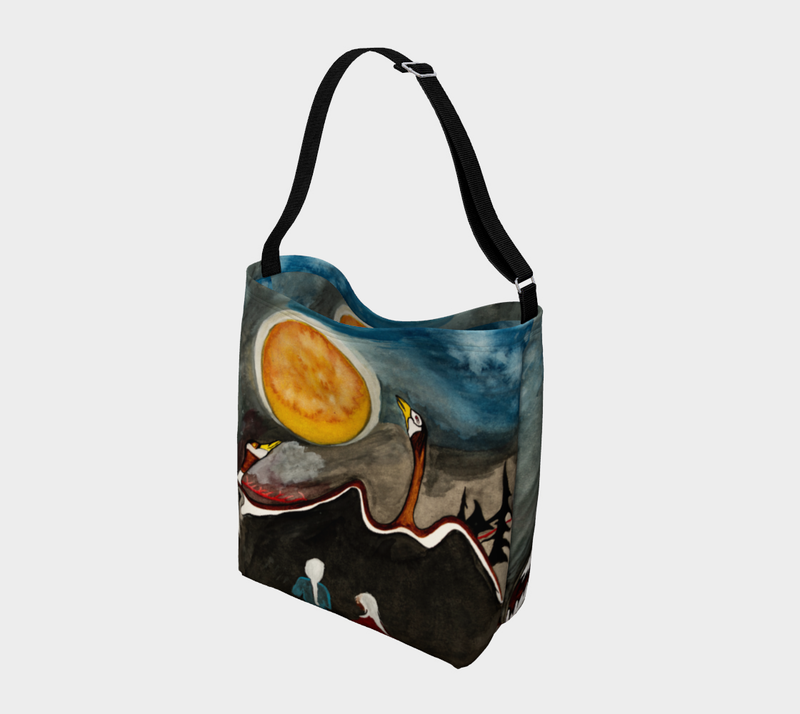 "Praying Women" by Elder Ma-Nee Chacaby - Stretchy Tote Bag