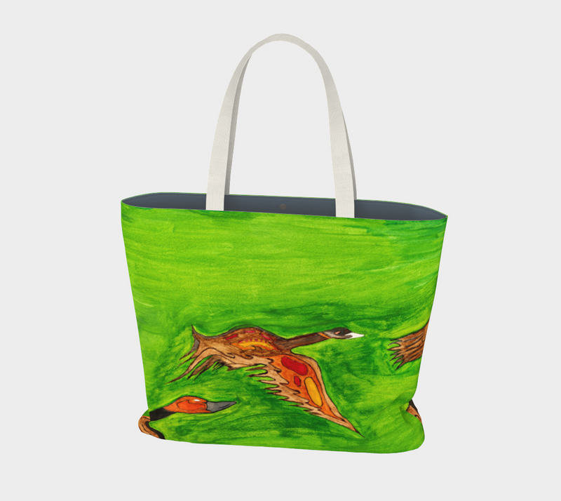 "The Flying Journey" by Elder Ma-Nee Chacaby - Market Tote Bag