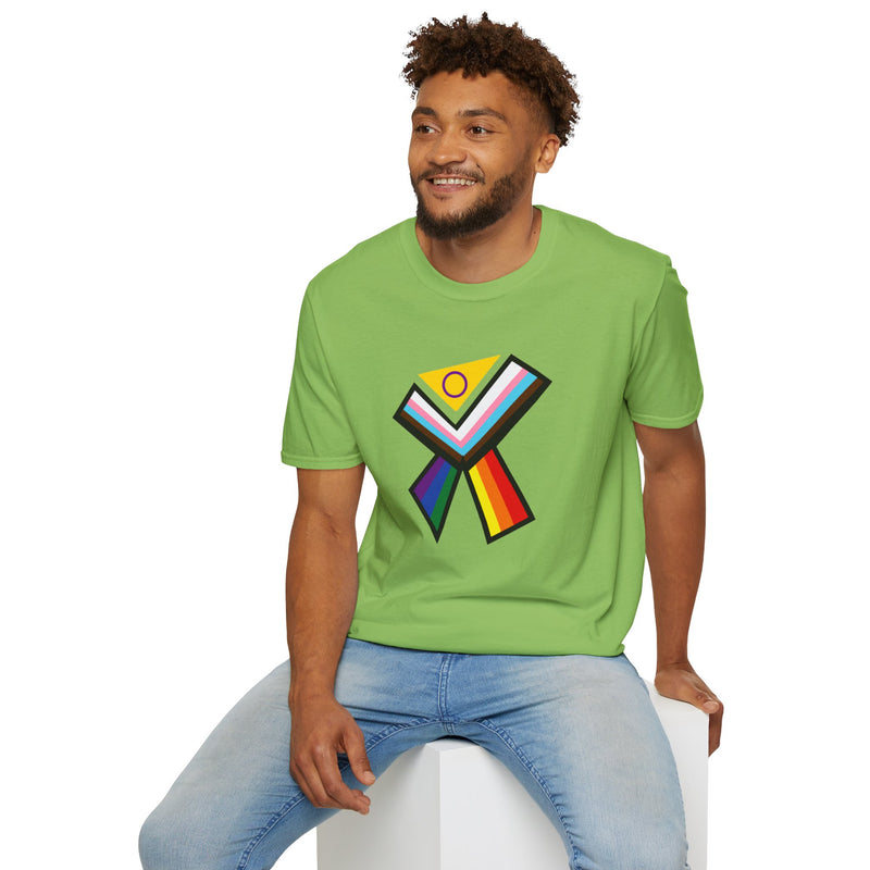 "Pride X" by Superstar X - All-Genders T-shirt