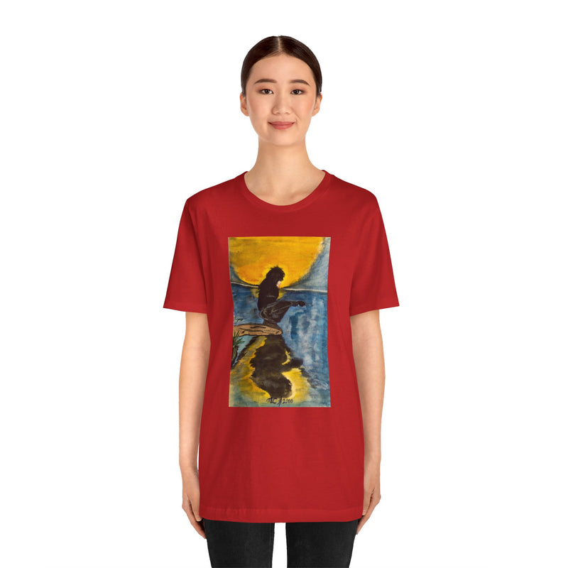 "Thinking Woman" by Elder Ma-Nee Chacaby - All-Genders T-shirt