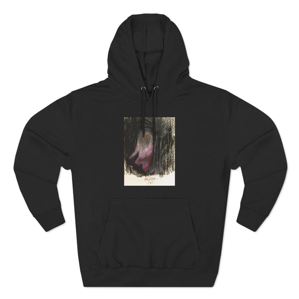 "The Ghost of Ma-Nee Coming Out" by Elder Ma-Nee Chacaby - All-Genders Pullover Hoodie