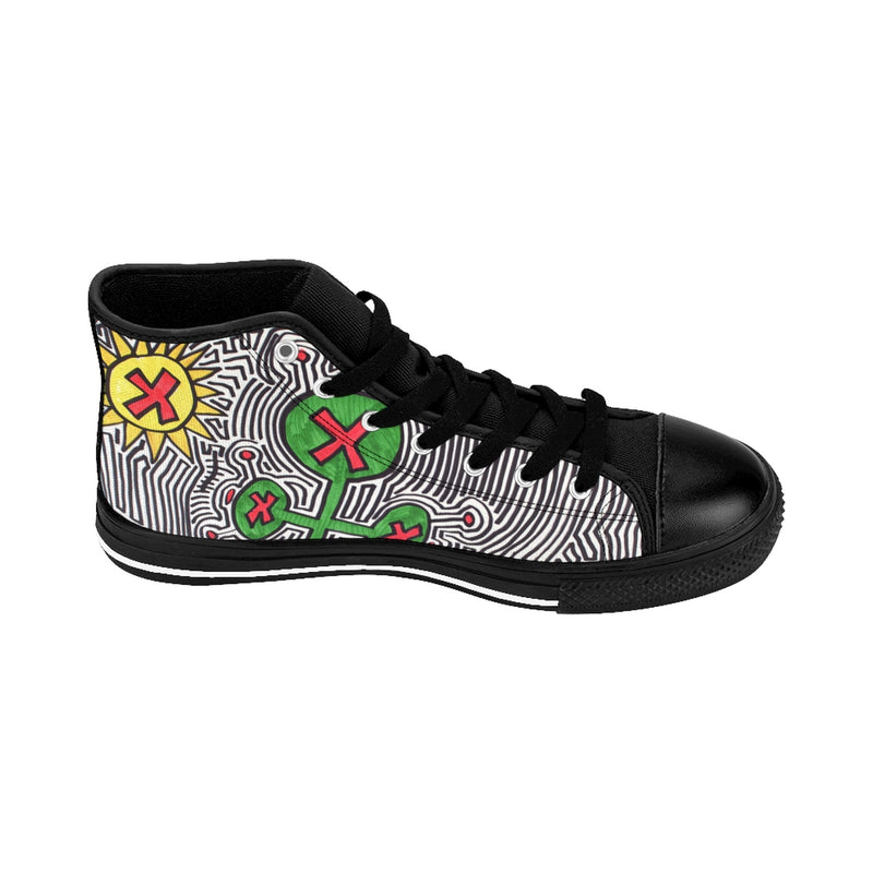 "Passage" by Edward K. Weatherly - Women's High-Top Sneakers