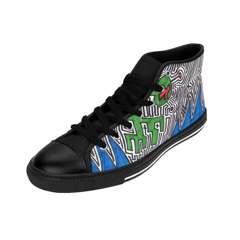 "Passage" by Edward K. Weatherly - Women's High-Top Sneakers