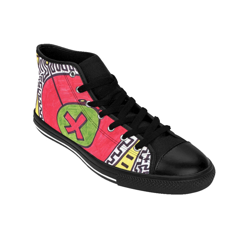 "Angel" by Edward K. Weatherly - Women's High-Top Sneakers