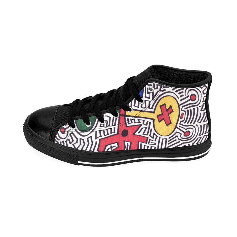 "Process" by Edward K. Weatherly - Women's High-Top Sneakers