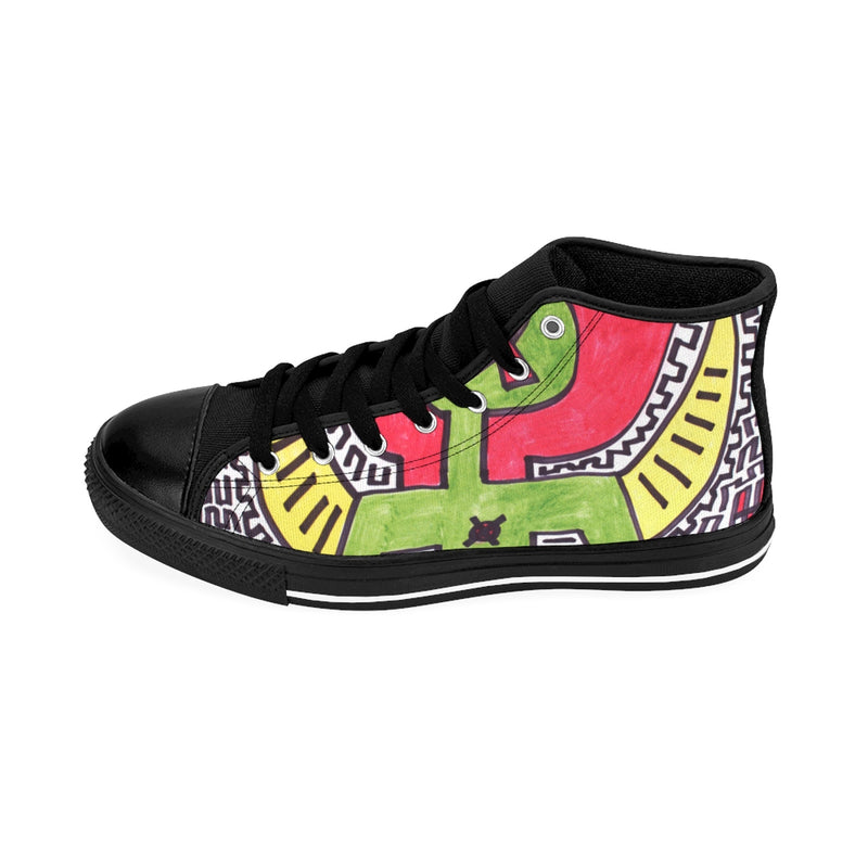 "Angel" by Edward K. Weatherly - Women's High-Top Sneakers