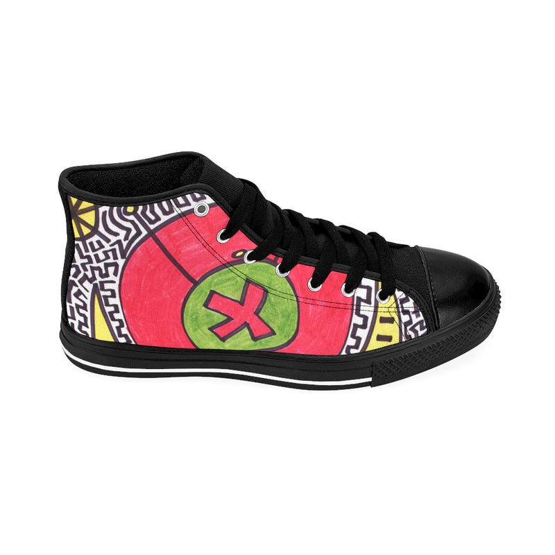 "Angel" by Edward K. Weatherly - Women's High-Top Sneakers