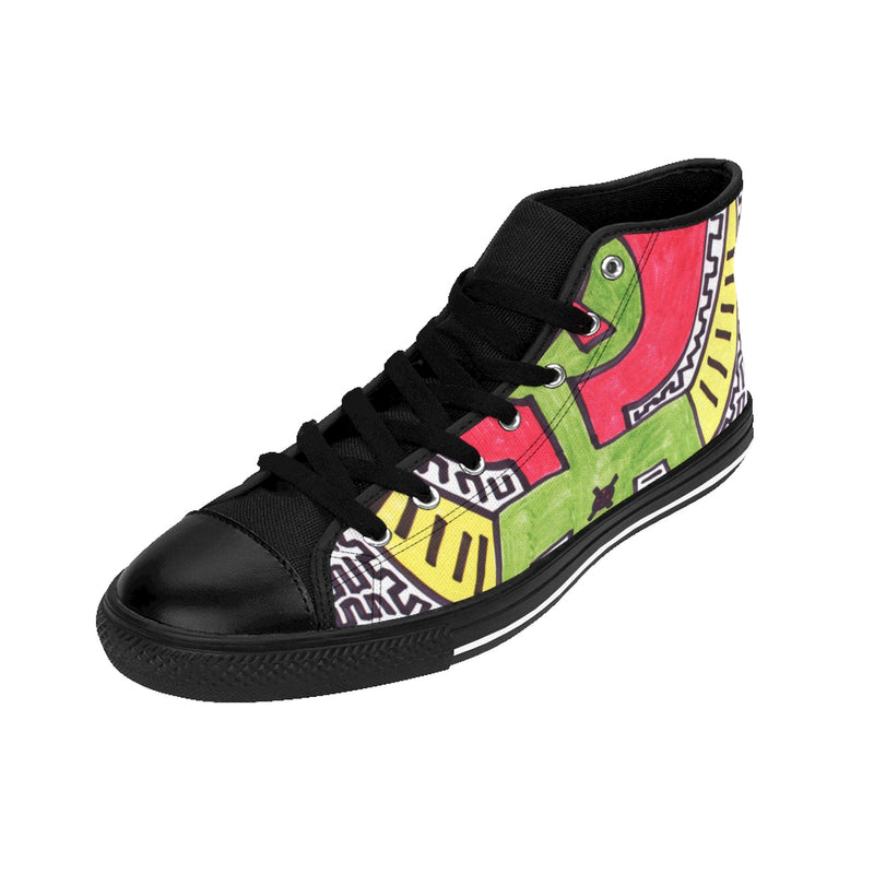 "Angel" by Edward K. Weatherly - Women's High-Top Sneakers